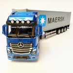 مرسدس بنز اکتروس آبی طوسی - تصویر 2