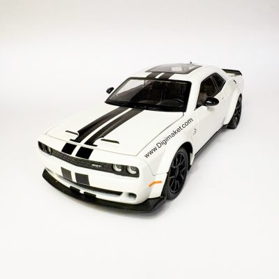 دوج چلنجر SRT سفید خط دار