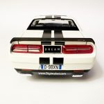 دوج چلنجر SRT سفید خط دار - تصویر 4