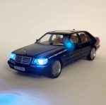 مرسدس بنز کلاس S کد W140 مشکی - تصویر 7