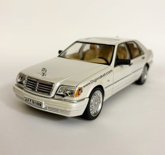 مرسدس بنز کلاس S کد W140 سفید