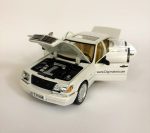 مرسدس بنز کلاس S کد W140 سفید - تصویر 5