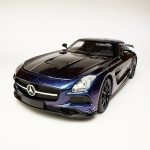 مرسدس بنز SLS آبی متالیک