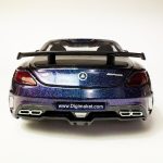 مرسدس بنز SLS آبی متالیک - تصویر 4
