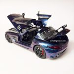 مرسدس بنز SLS آبی متالیک - تصویر 5