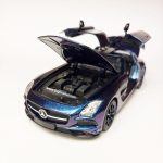 مرسدس بنز SLS آبی متالیک - تصویر 6