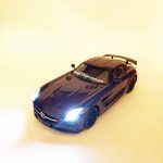 مرسدس بنز SLS آبی متالیک - تصویر 8