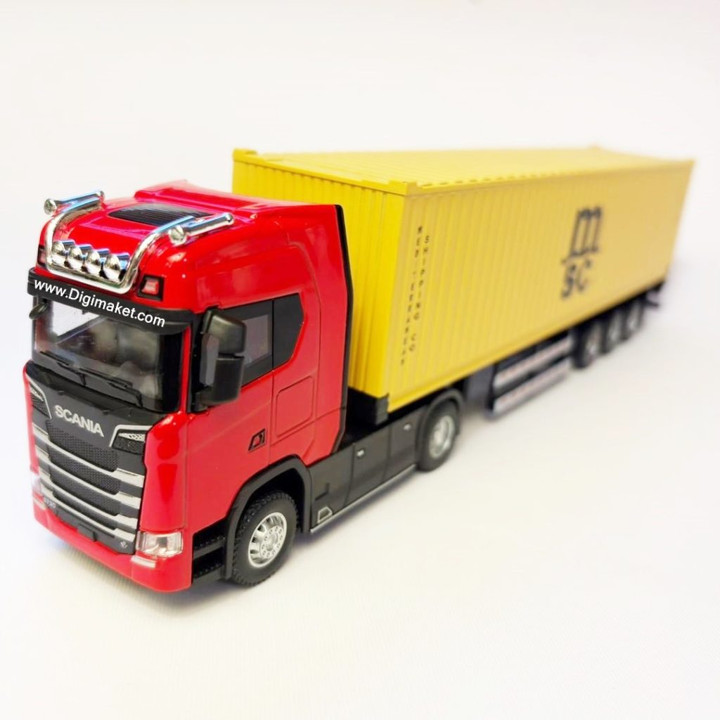 اسکانیا قرمز زرد