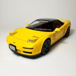 هوندا NSX زرد