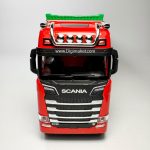 تریلی اسکانیا S730  قرمز سبز تمام فلزی 1:42 - Image 3