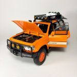 تویوتا لندکروزر سری 80 نارنجی - Image 6
